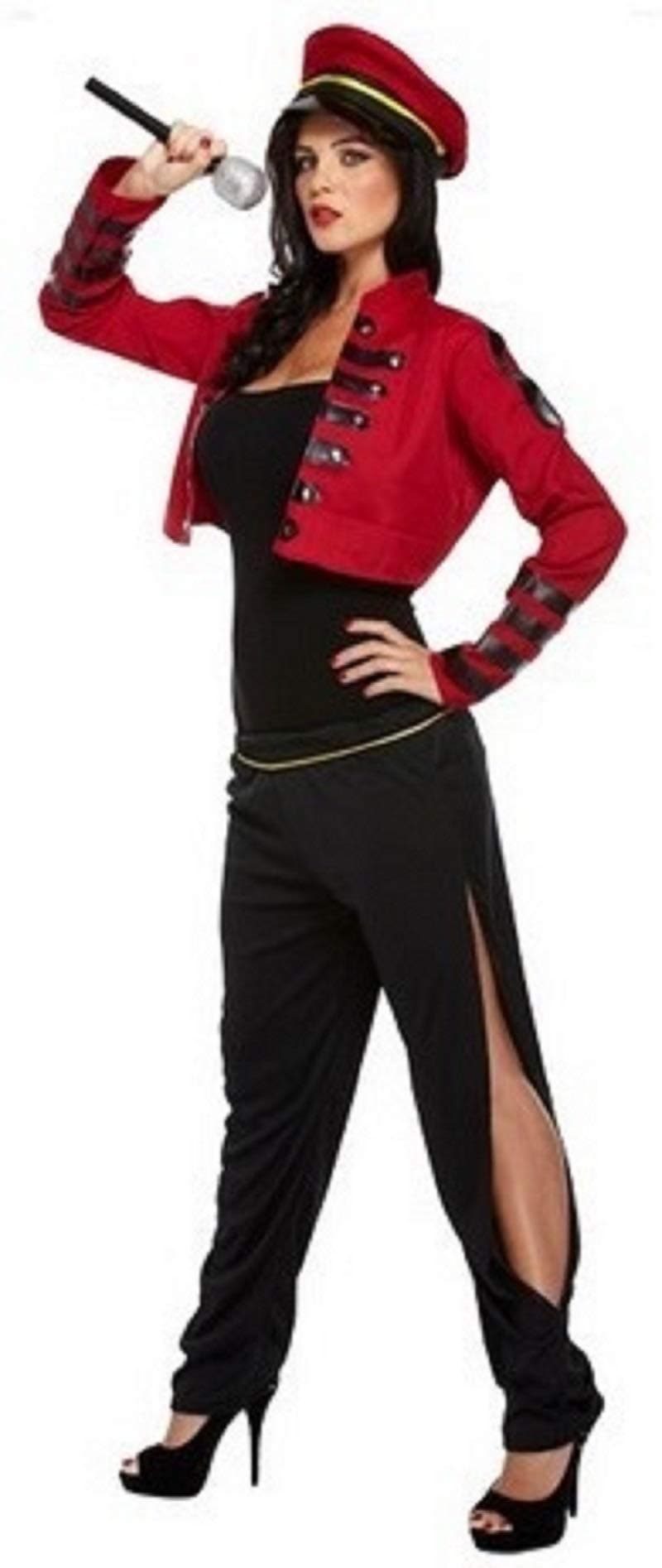 Ladies Pop Star Famous Celebrity Cheryl Cole 1990s Fancy Dress Costume Outfit