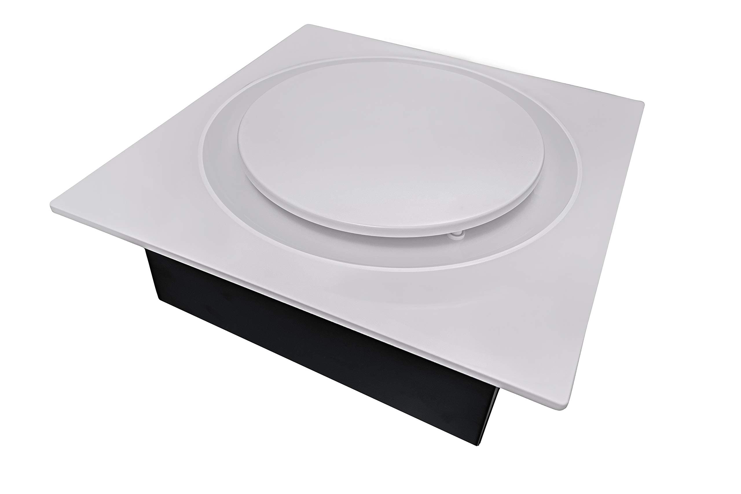 Aero Pure ABFS0511 D6 Adjustable Speed 50-80-110 CFM Bathroom Ventilation Fan, Energy Star Certified, White