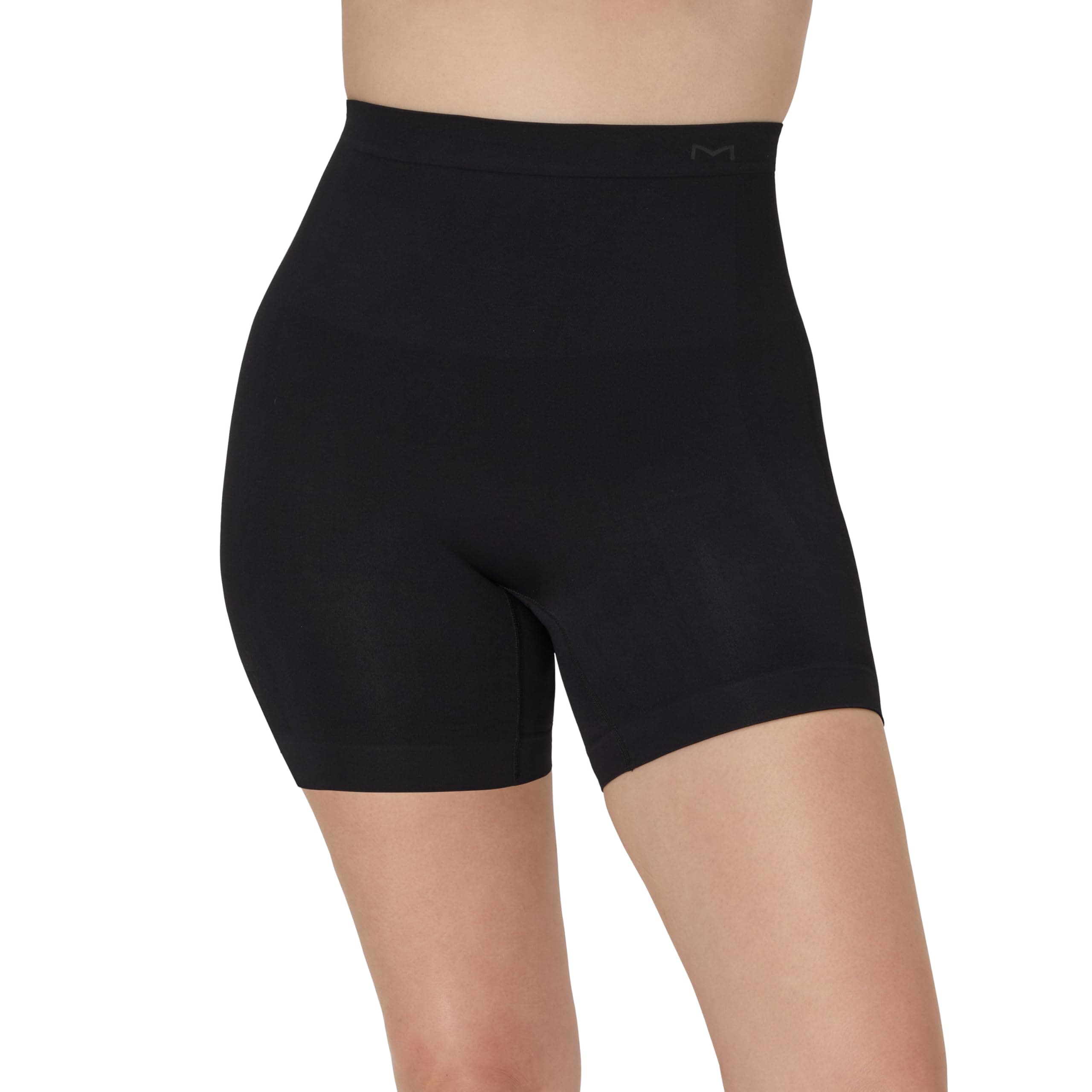 - Women's Seamless Shapewear, Tummy Control Thigh Shaper Shorts, Mid-waist Thigh Slimmer With Firm Control