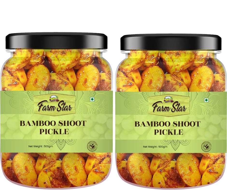 COMBO PACK OF BAMBOO SHOOT PICKLE (500gm+500gm) 1KG