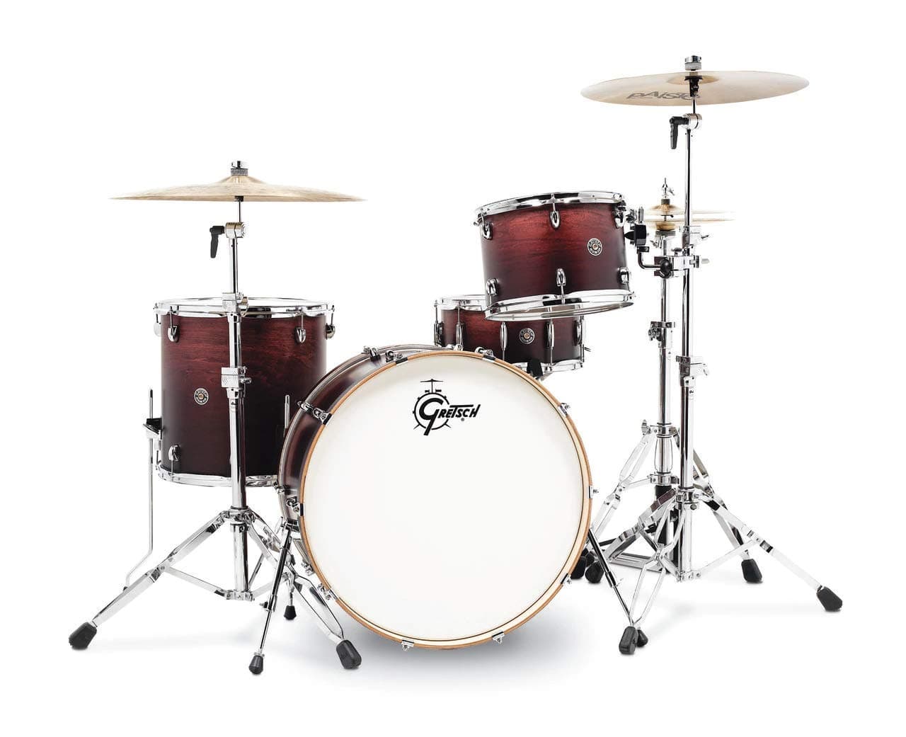 Drums Catalina Club Rock 4-Piece Shell Pack with Snare Drum - Satin Antique Fade