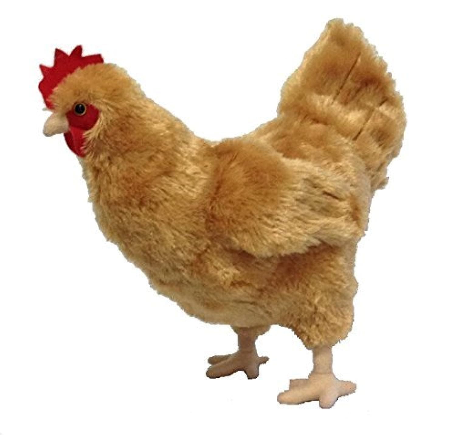 Adore Plush Company 12" Standing Buffy The Hen Chicken Plush Stuffed Animal Toy