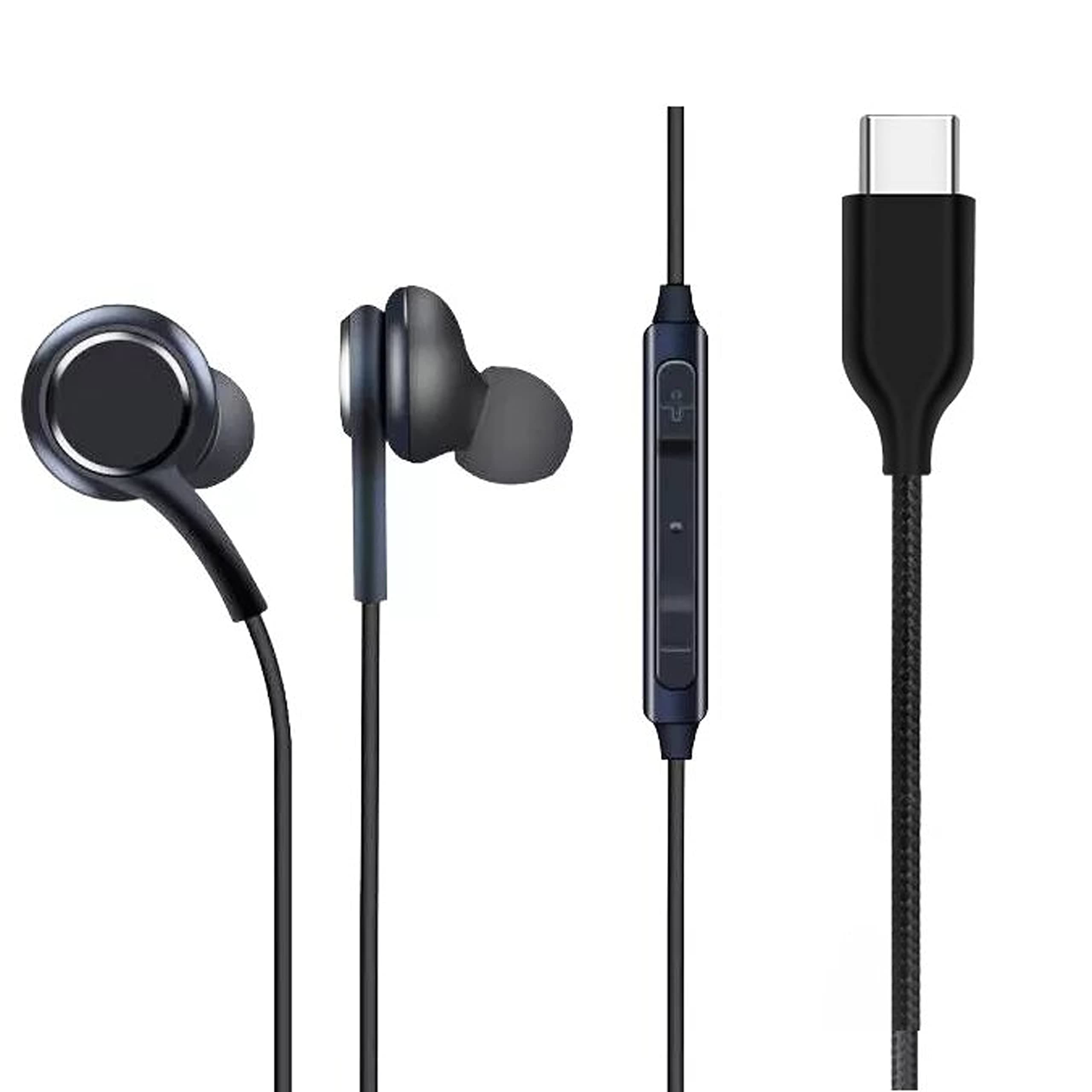 type c earphone For Samsung Galaxy Note20 5G , Samsung Galaxy Note 20 5G type c earphone with mic, type c earphone connector, type c earphone AK-G, type c earphone headphone, type c earphone handfree, type c earphone lead- Black, ZBB12