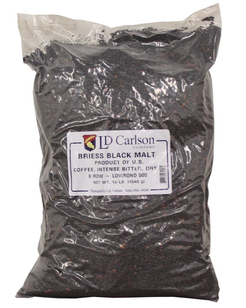 Briess 2-Row Black Malt 500L - 10 lb