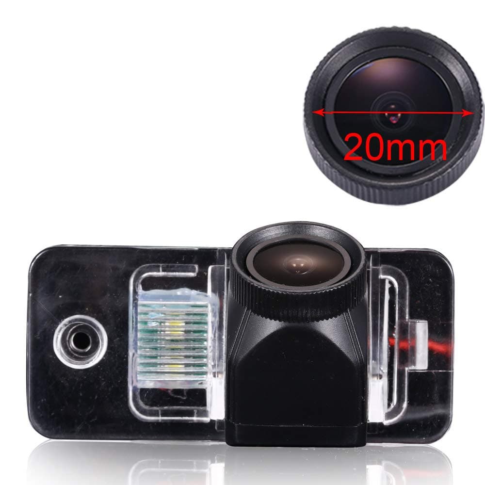 HD CCD 20mm Color Camera with Night Vision Backup System Waterproof & Shockproof IP68 for Audi A3 S3 8P 8V/A4 S4 Avant B6 B7 B8 8K 8H 8E/A5 8T 8F MK1/A6 A6L C6 C7 S6 4F 4G/A8 A8L S 8 D4 4H Mk3/Q7