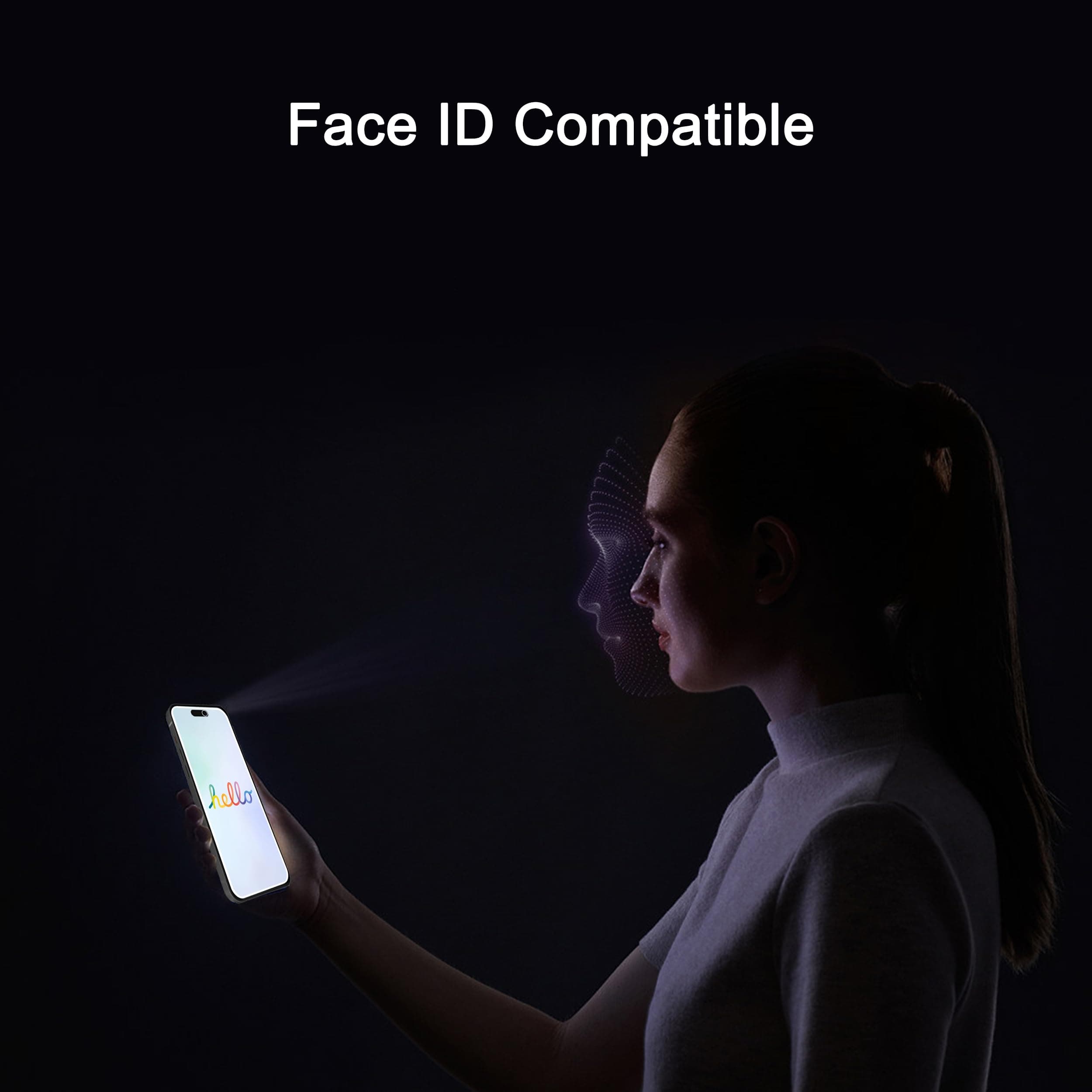 Ailun 3 Pack Privacy Screen Protector for iPhone 15 [6.1 inch] + 3 Pack Camera Lens Protector with Installation Frame, Anti Spy Private Tempered Glass Film, Case Friendly, [9H Hardness] - HD