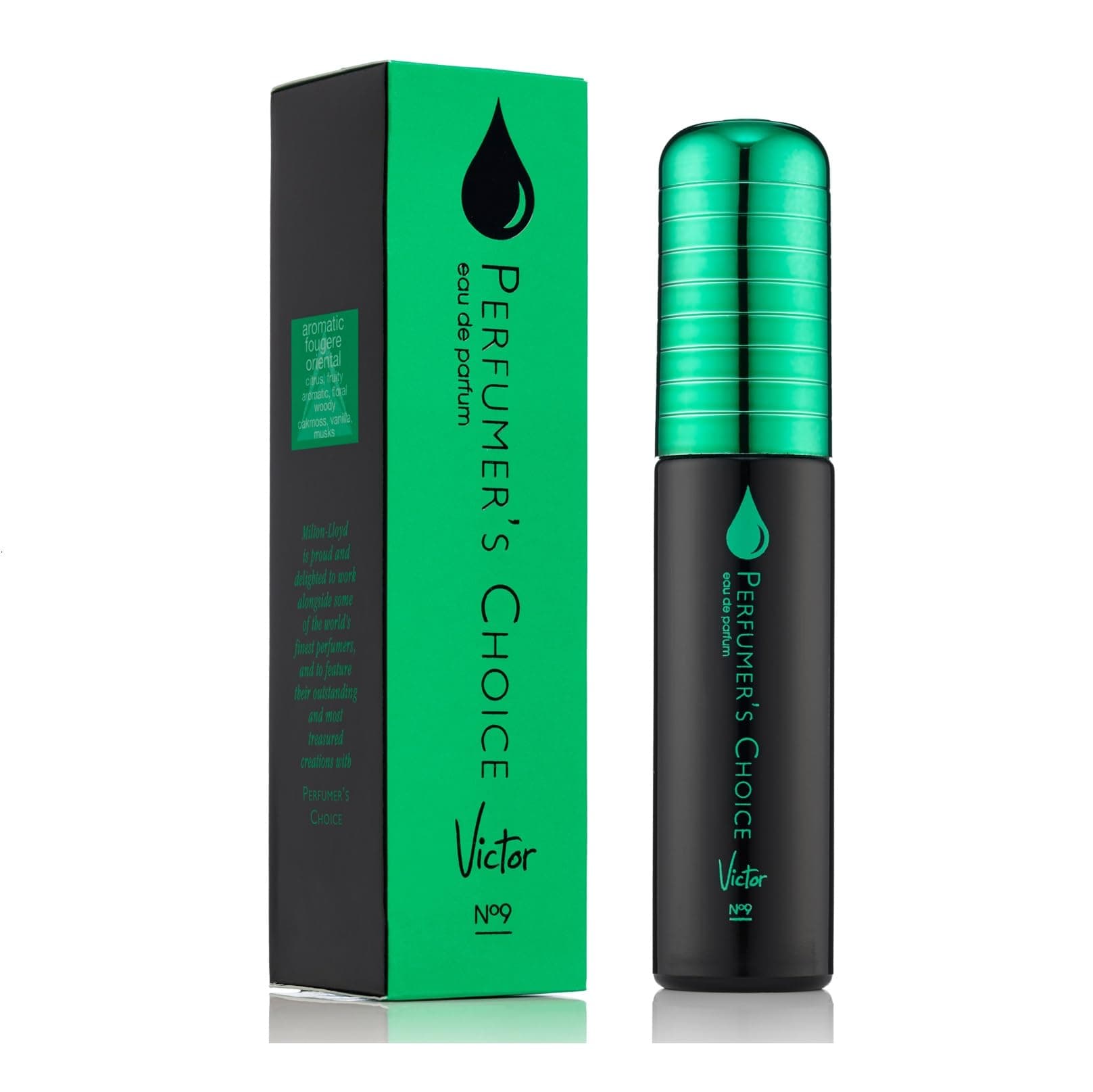 Milton-Lloyd No 9 Victor - Cologne for Men - Aromatic Fougere Fragrances - Mens Cologne - Long Lasting Perfume for Men - 1.7 oz