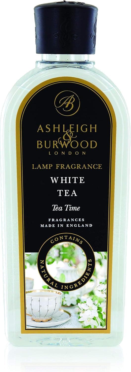 Ashleigh and Burwood White Tea Lamp Fragrance | Powerful and Purifying Home Fragrance for Catalytic Lamp | Fresh Aromatic Cleansing Scent
