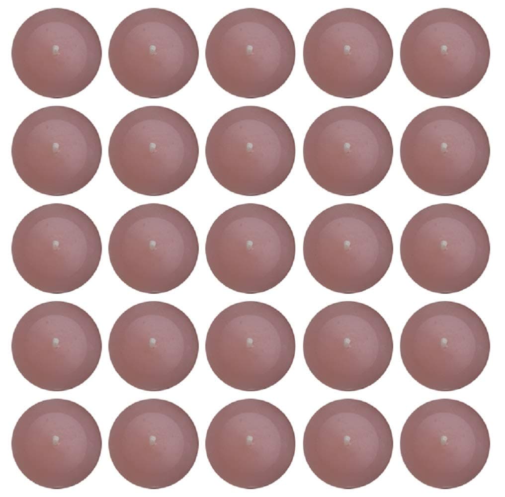 25 x SCENTED TEA LIGHTS CANDLES TEALIGHTS 8HR 8HOUR BURNING TIME (Rose)