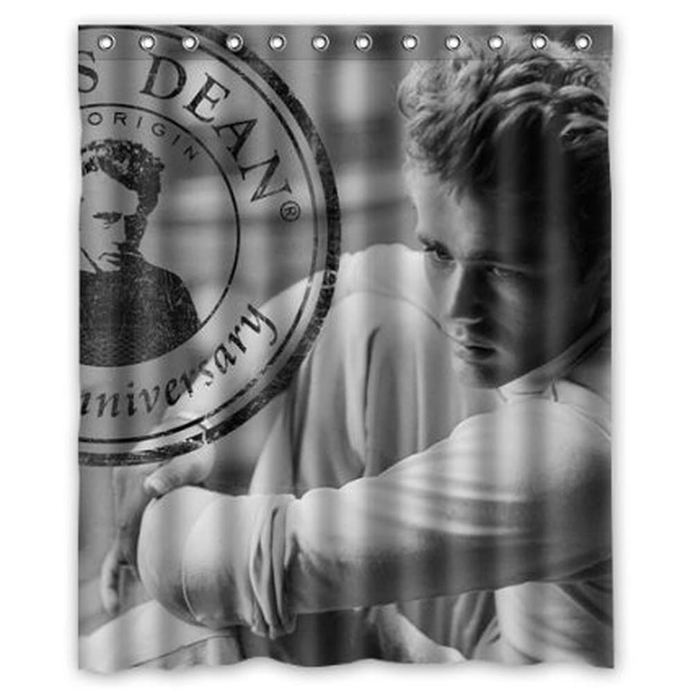 Baodan Zhang Contracted James Byron Dean Custom Shower Curtain 60"(w) x 72"(h) Inch Amazing