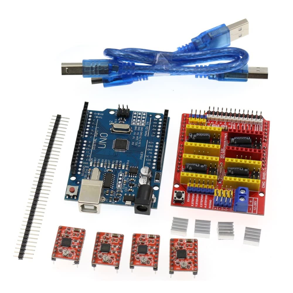 Pepisky3D Printer Accessory Kit CNC Shield V3 Engrver Fitting Set Improved Version Development d