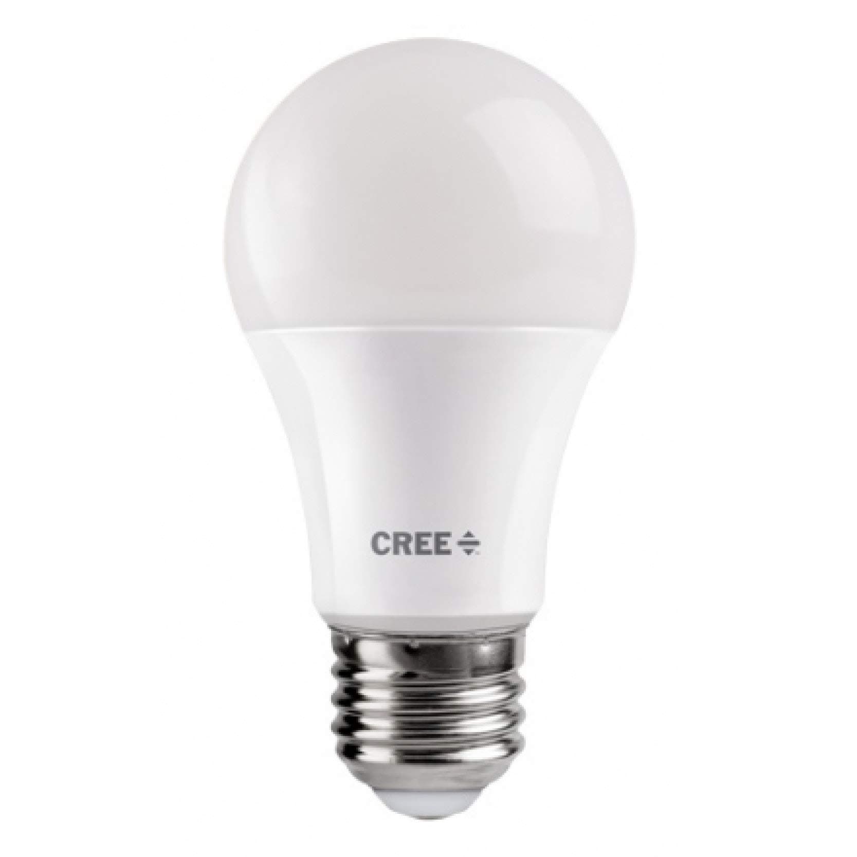 Cree Lighting A19 100W Equivalent LED Bulb, 1600 lumens, Dimmable, Soft White 2700K, 25,000 Hour Rated Life, 90+ CRI | 1-Pack