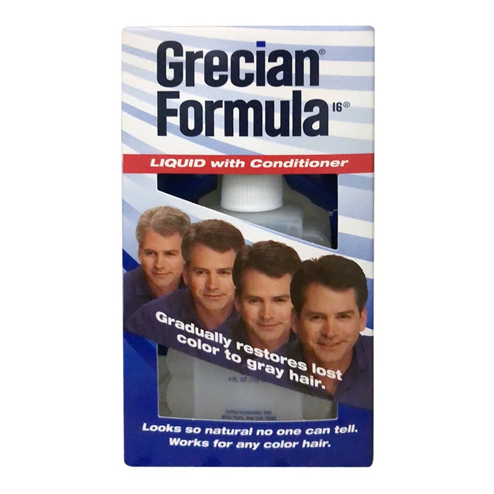 Grecian Formula 16 Liquid with Conditioner 4 oz. #201 (3-Pack)