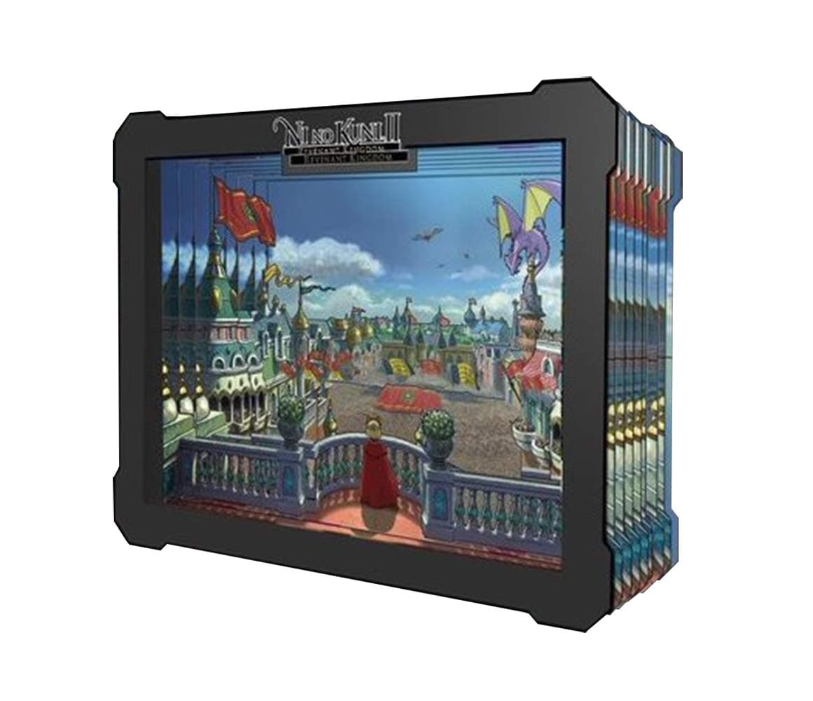 Ni No Kuni II Revenant Kingdom Collectors Edition 3D Papercraft Kit & Display Case