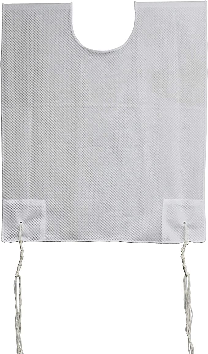 Zion Judaica Quality Mesh Tzitzit Garment 100% Polyester Certified Kosher Tzitzis Sweat Free Imported from Israel