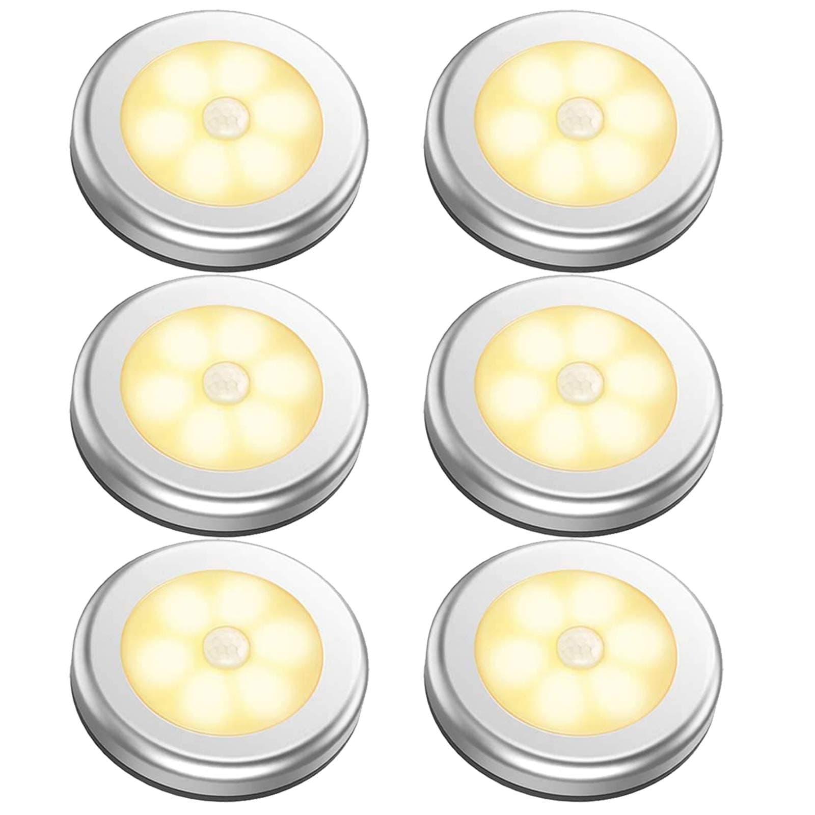 GAGAYA Battery Operated Motion Sensor Light Indoor, LED Closet Lights, Battery Night Light Wireless, Stick on Wall Lamps for Pantry, Cabinet, Wardrobe, Kitchen, Stairs, Steps, Hallway