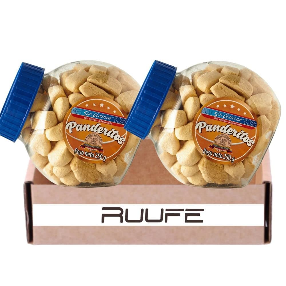 Cornstarch Cookies (2 Pack) Panderitos Colombianos Galletas No Added Sugar Snack Crunchy Starch Cookies Mecato Colombiano Colombian snacks