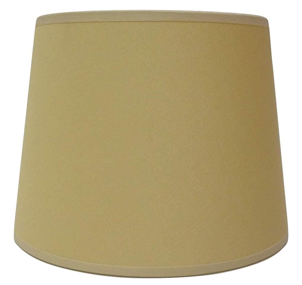 8'' Empire Yellow Cotton Fabric Lampshade Light Lamp Shade Table Handmade