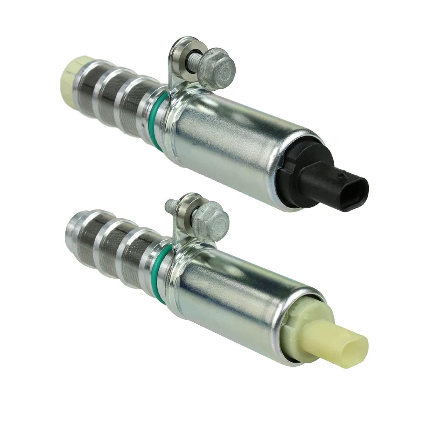 SCHNECKE Exhaust with Black Connector Intake with White Connector pack of 2 Camshaft Position Solenoid Timing actuator L4 2.0L 2.5L Oil 12662737 12662736 Control Valve Compatible with 13-16 Regal ATS