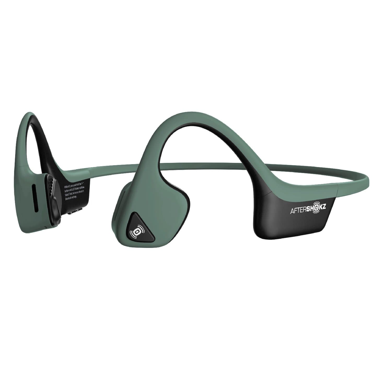AfterShokz AS650FG Trekz Air Bluetooth Wireless Open Ear Headphone with Mic (Green)