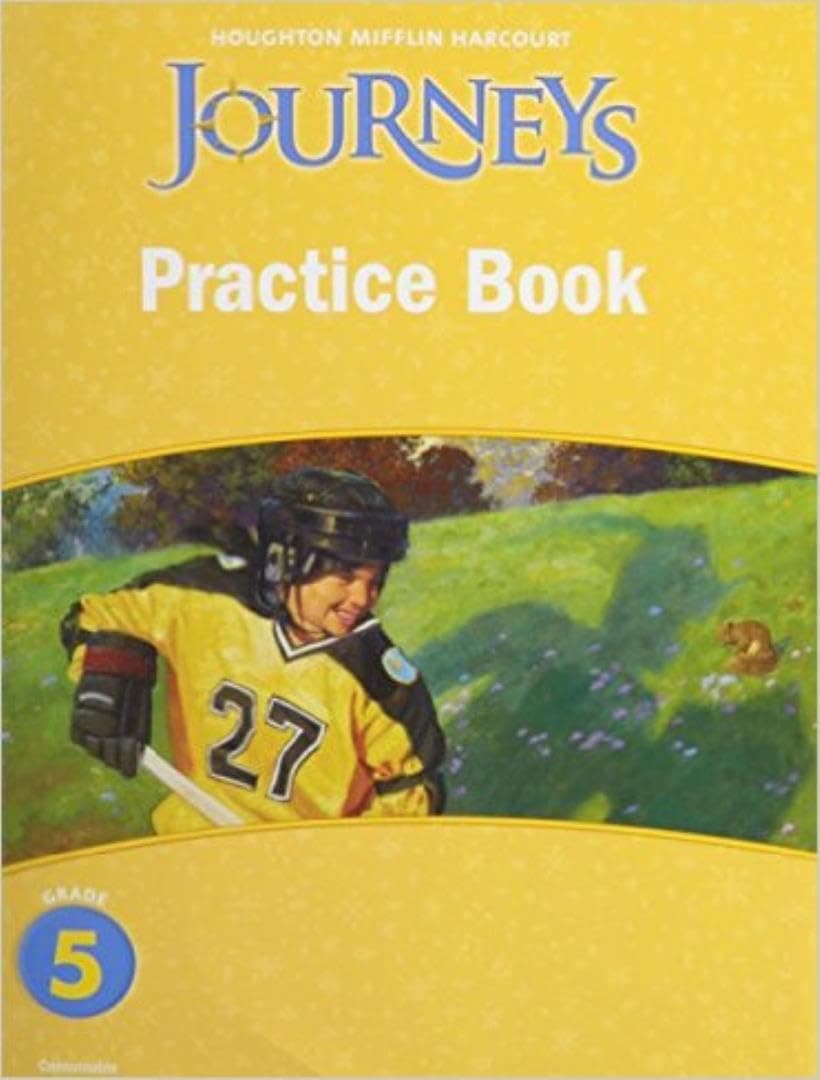 Practice Book Consumable Grade 5 (Houghton Mifflin Journeys) 1st Edition