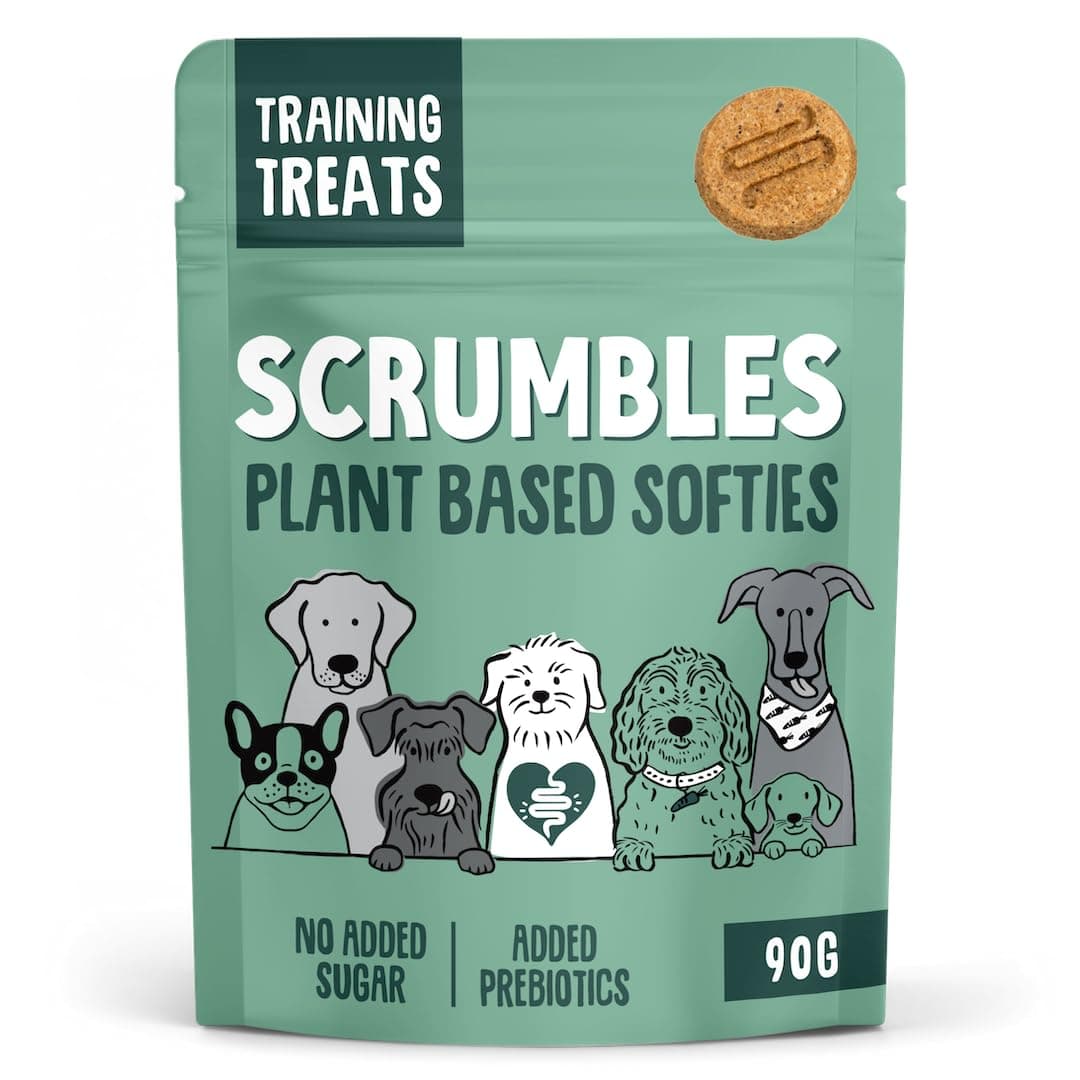 Scrumbles Softies, Plant Based Dog Training Treats, 90g
