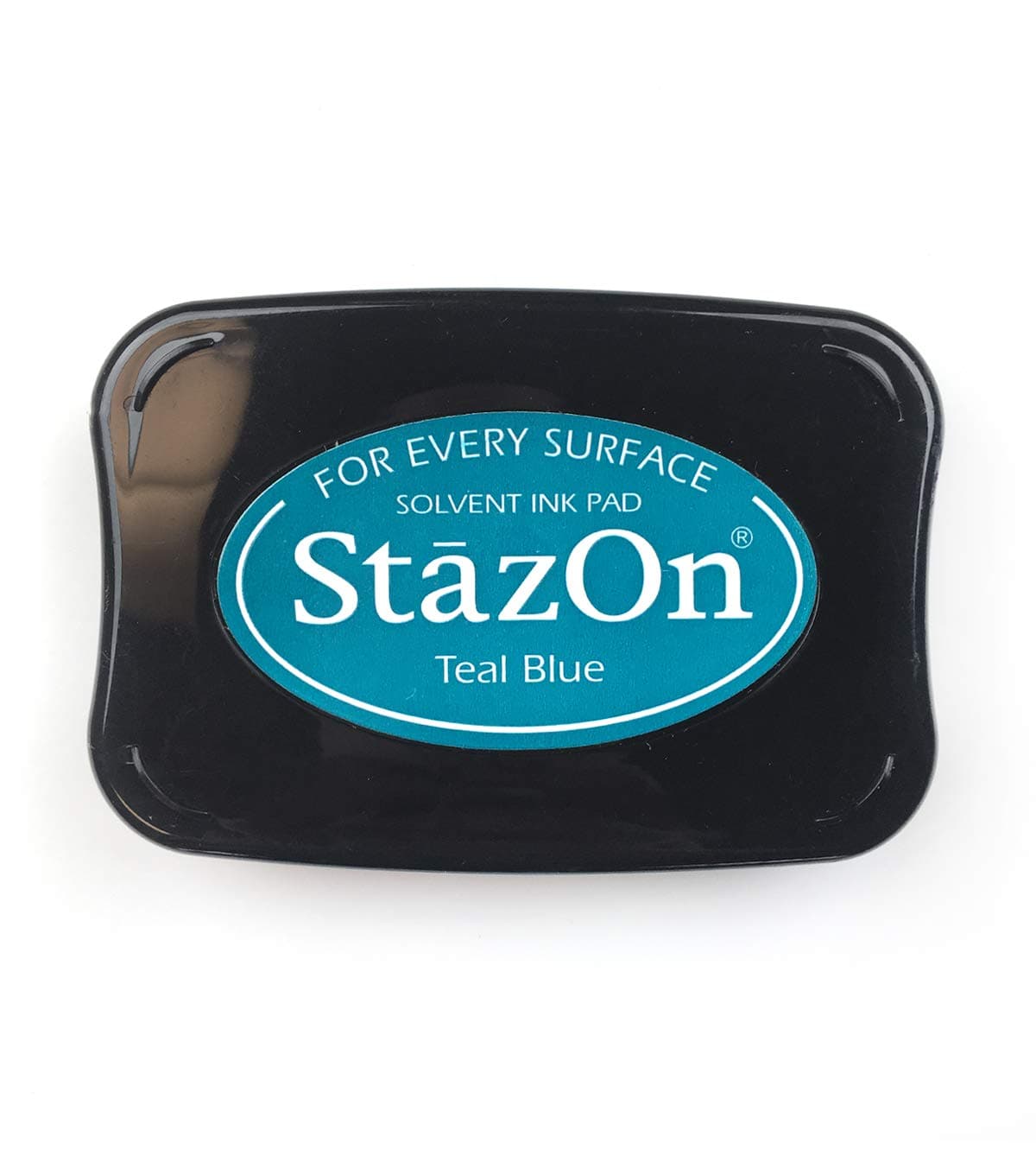 TsukinekoStazOn Ink Pads Multi-Surface Ink Pad, Teal Blue