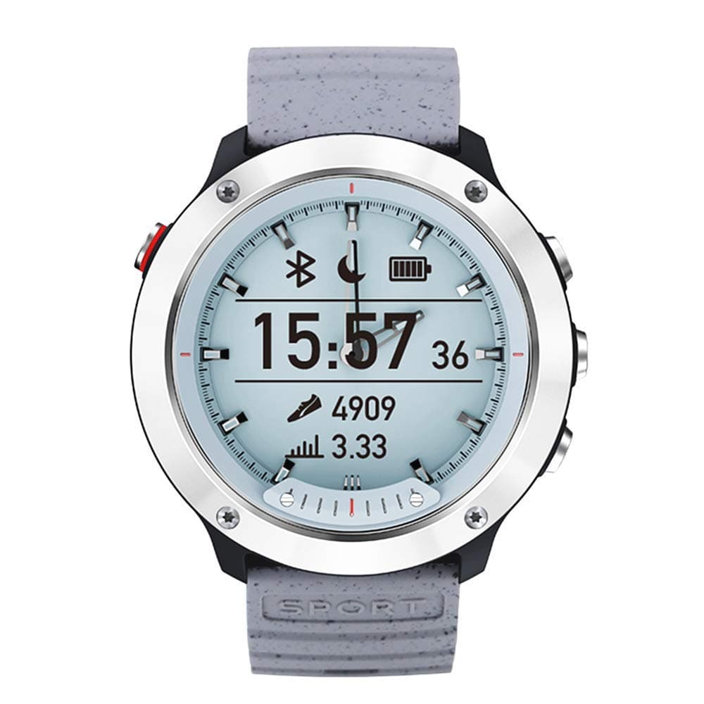 Opta SB-066 Aluminium Heart Rate Monitor Smart Watch (Silver)