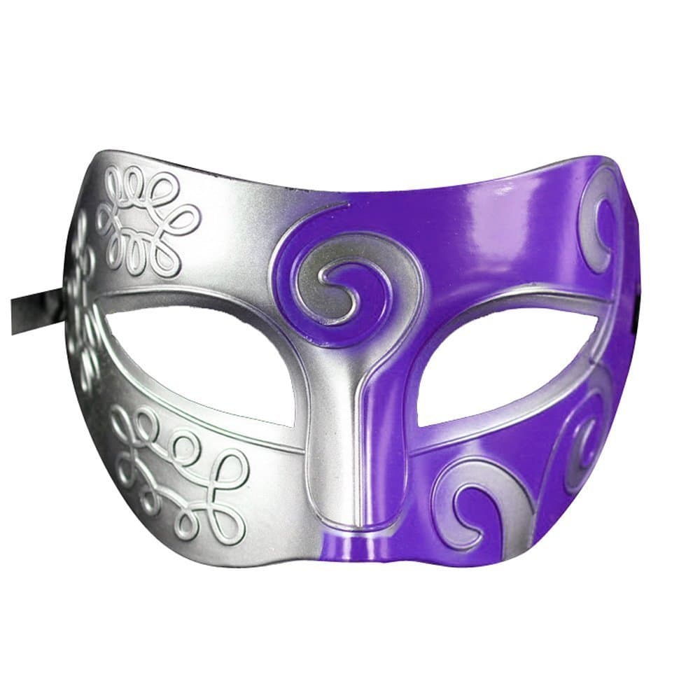 AoLice Unisex Retro Ancient Roman Gladiator Mask Masquerade Party Mask