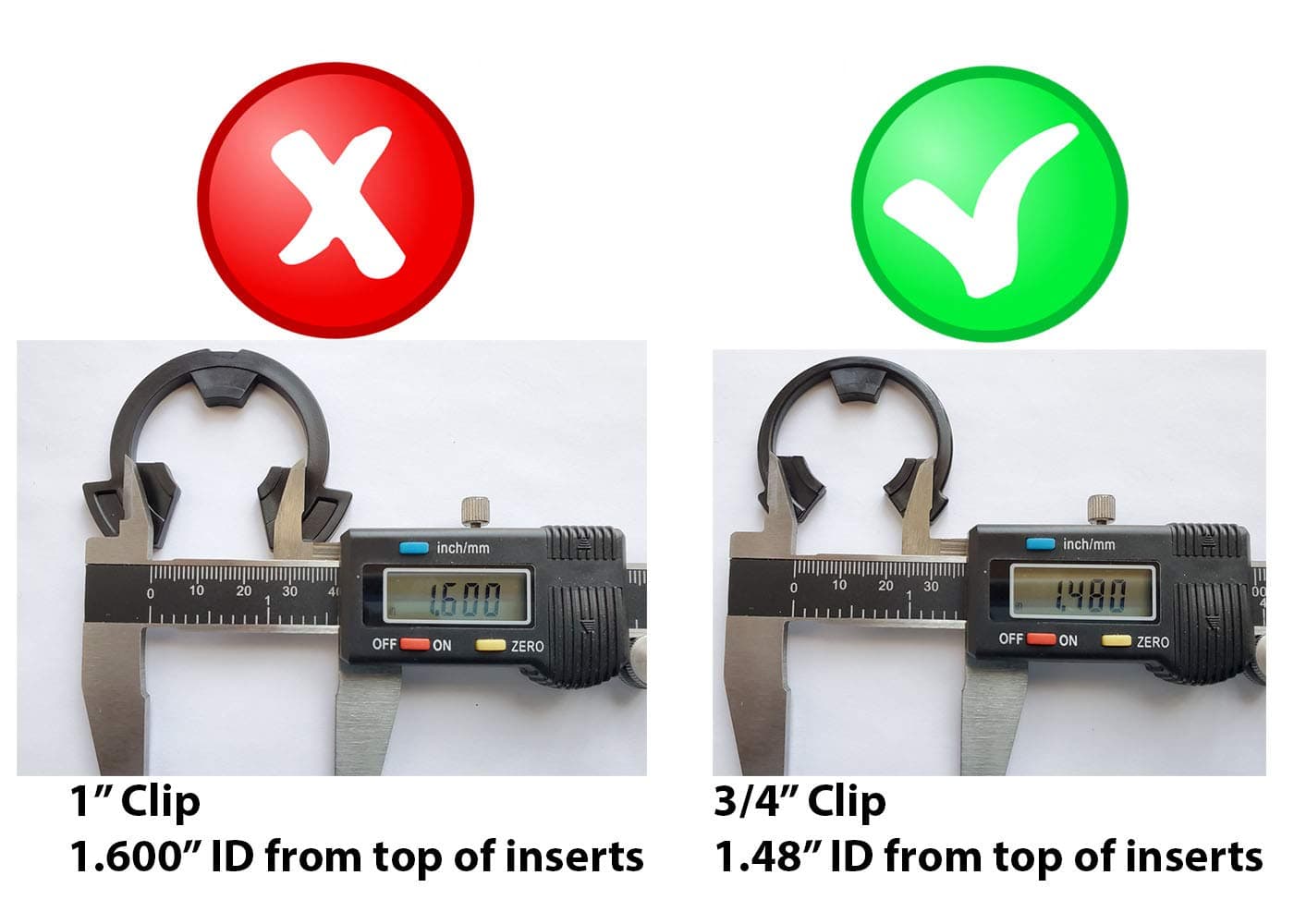 7337563, WS60X10004, 1205500, 7116713, 1205500, 7116713, Compatible with Kenmore, GE Water Softener Replacement Clip