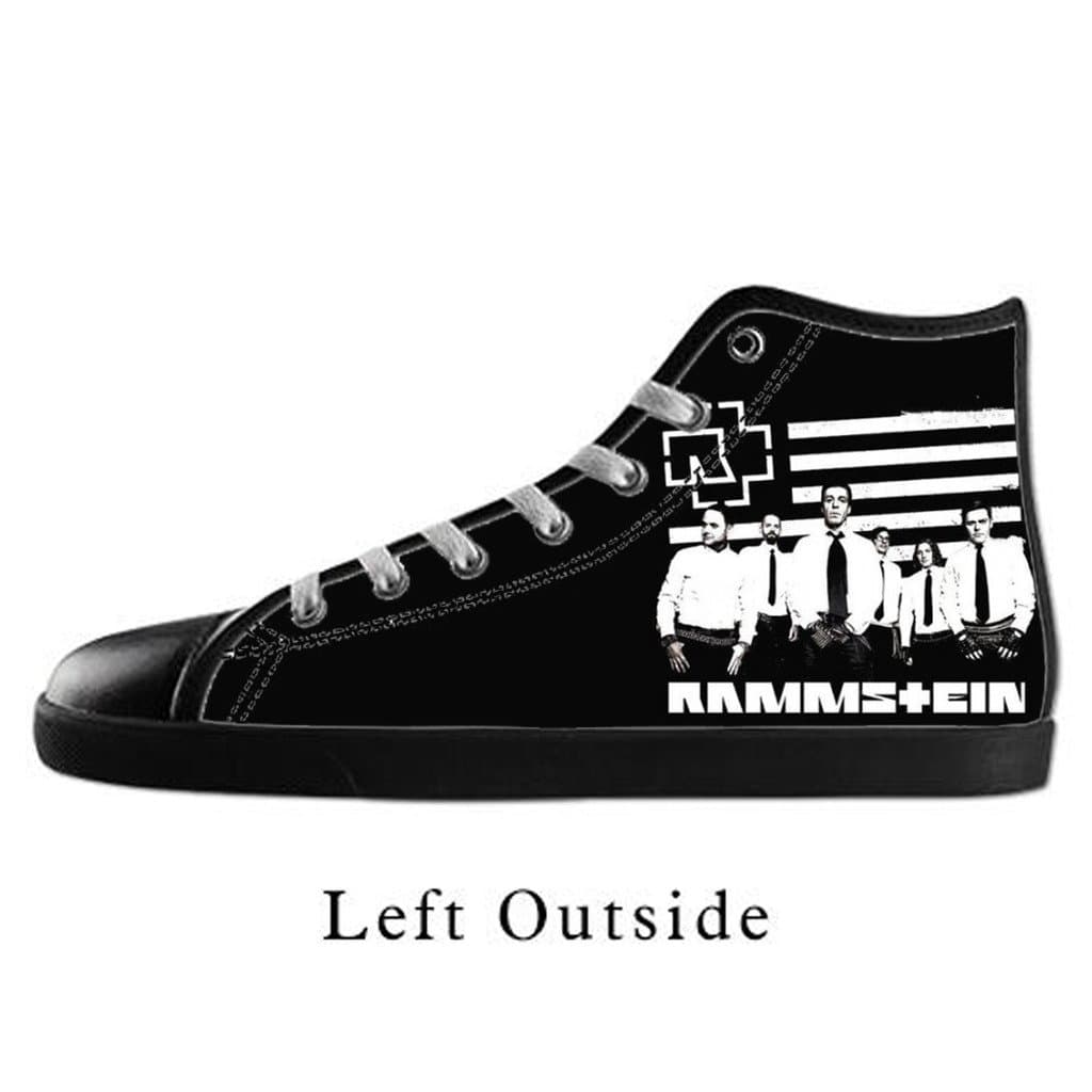 Dude Custom Rammstein Men's High top Canvas Shoes for fans