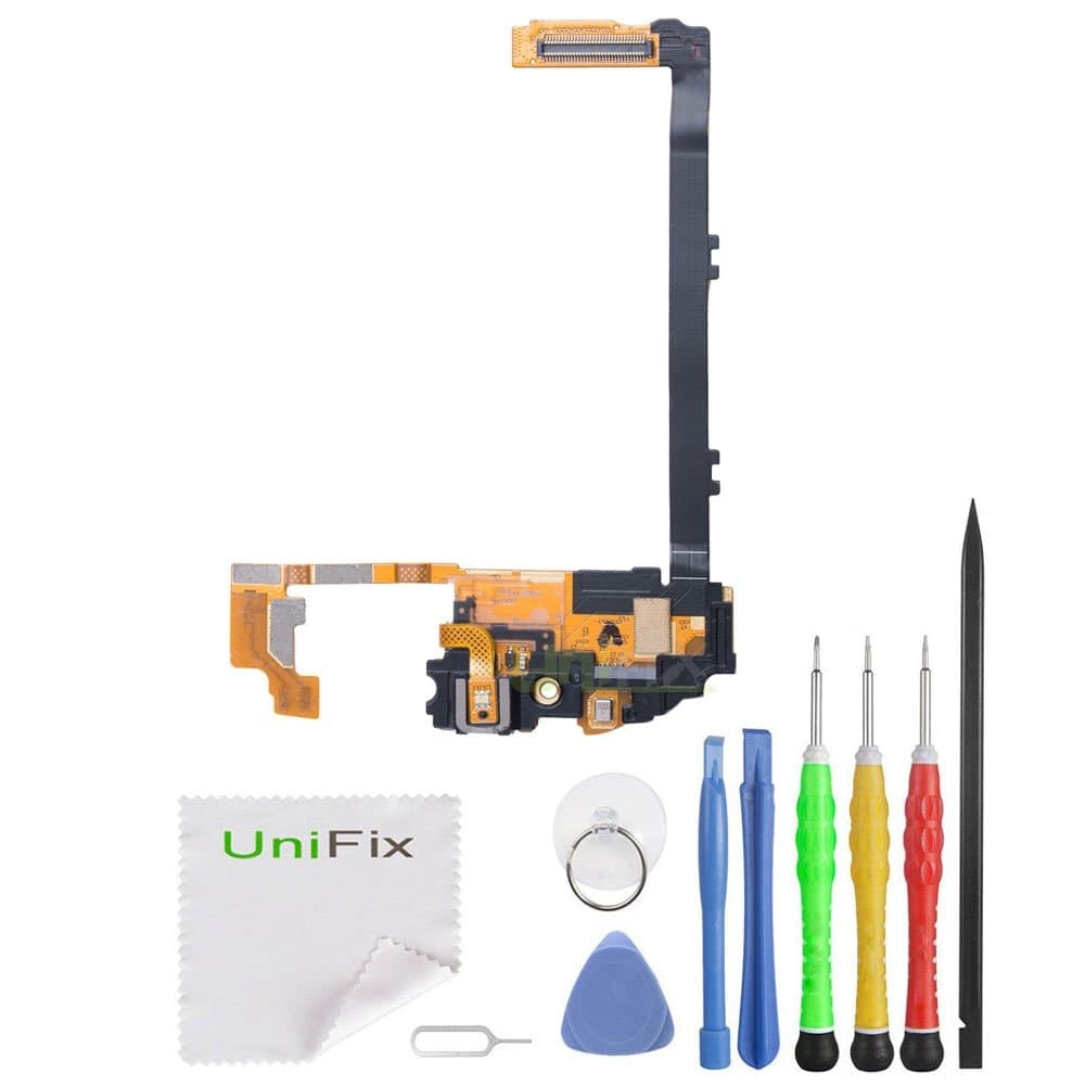 Charging Port Microphone Flex USB Dock Connector Replacement for LG Google Nexus 5 D820 D821 + Premium Tools