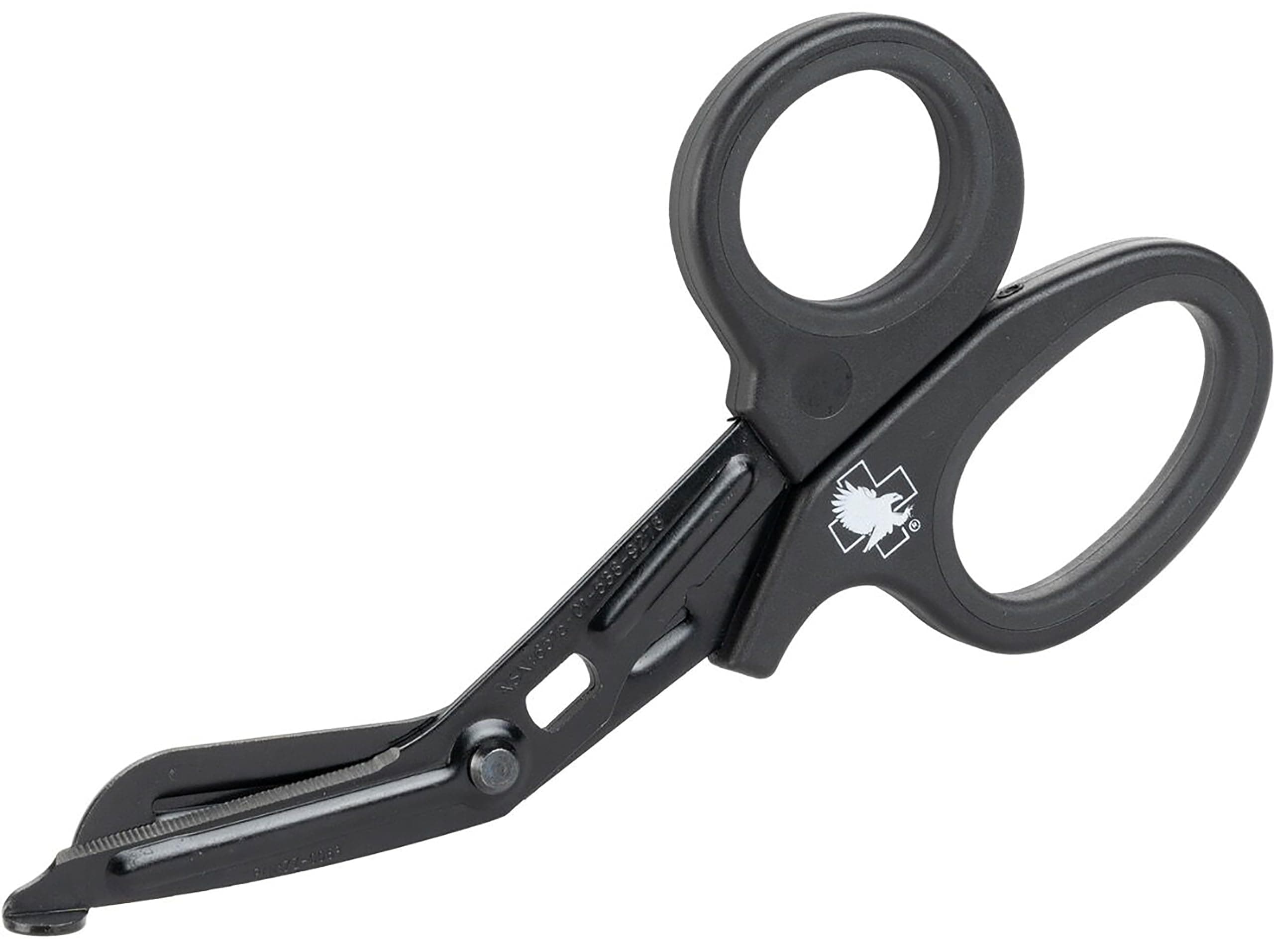 North American Rescue Trauma Shear (7 1/4 Inch) NAR Premium Grade Black Safety Shears 7.25 Medical Scissors (ZZ-0063)