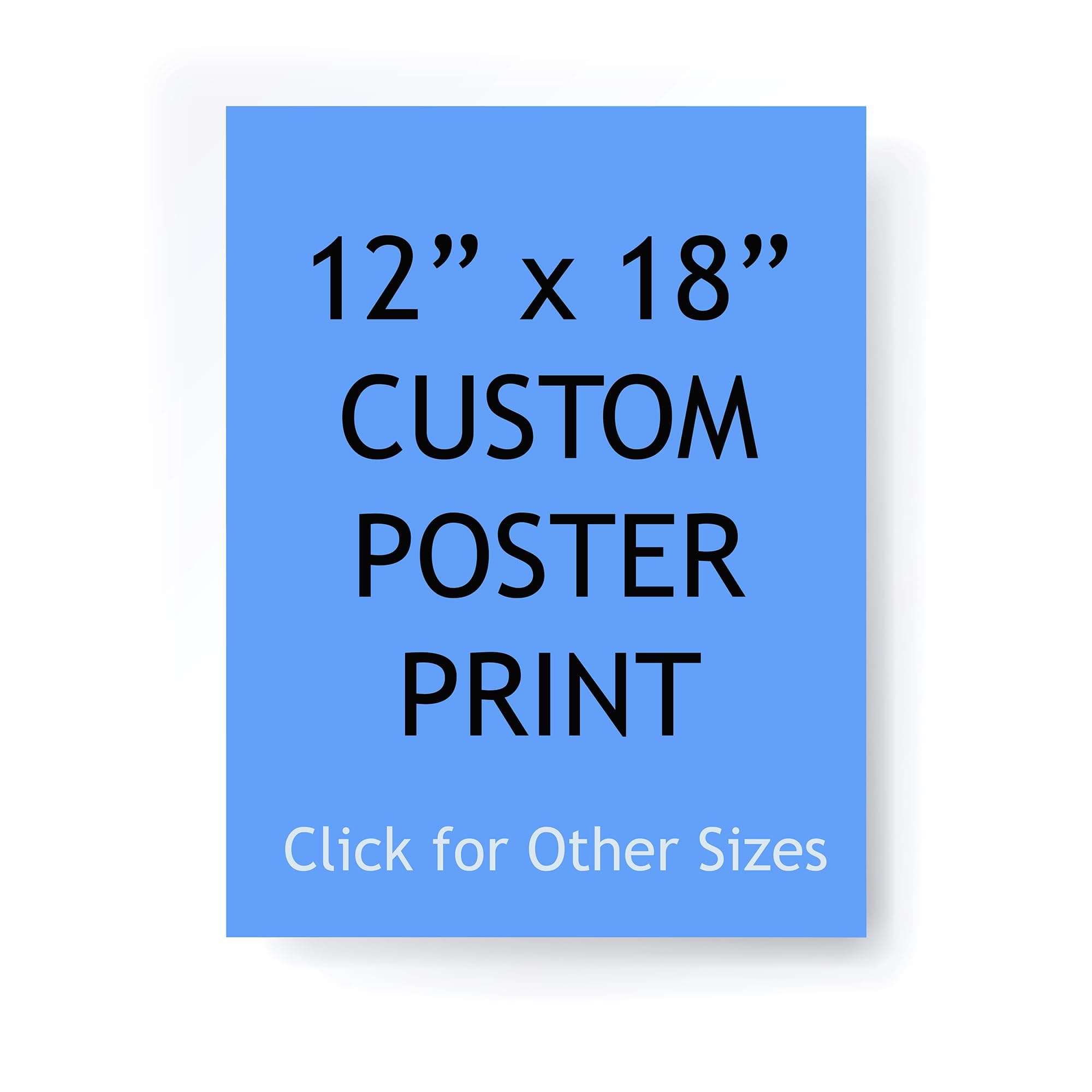 Pera Print - Custom Poster Print - Upload Your Image/Photo - Personalized Photo Prints, Create Your Own Poster - Print Any Photos, Images - 12 x 18 inches