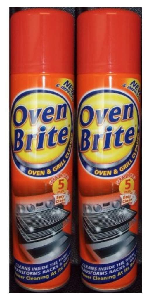 2 x Oven Brite Spray Cleaner - Oven & Grill Cleaner - 300ML