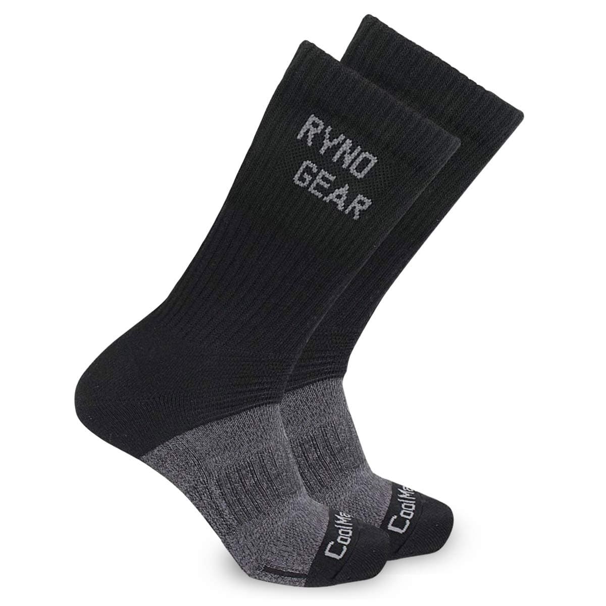 Ryno Gear CoolMax 9" Moisture Wicking Performance Comfort Fit Socks
