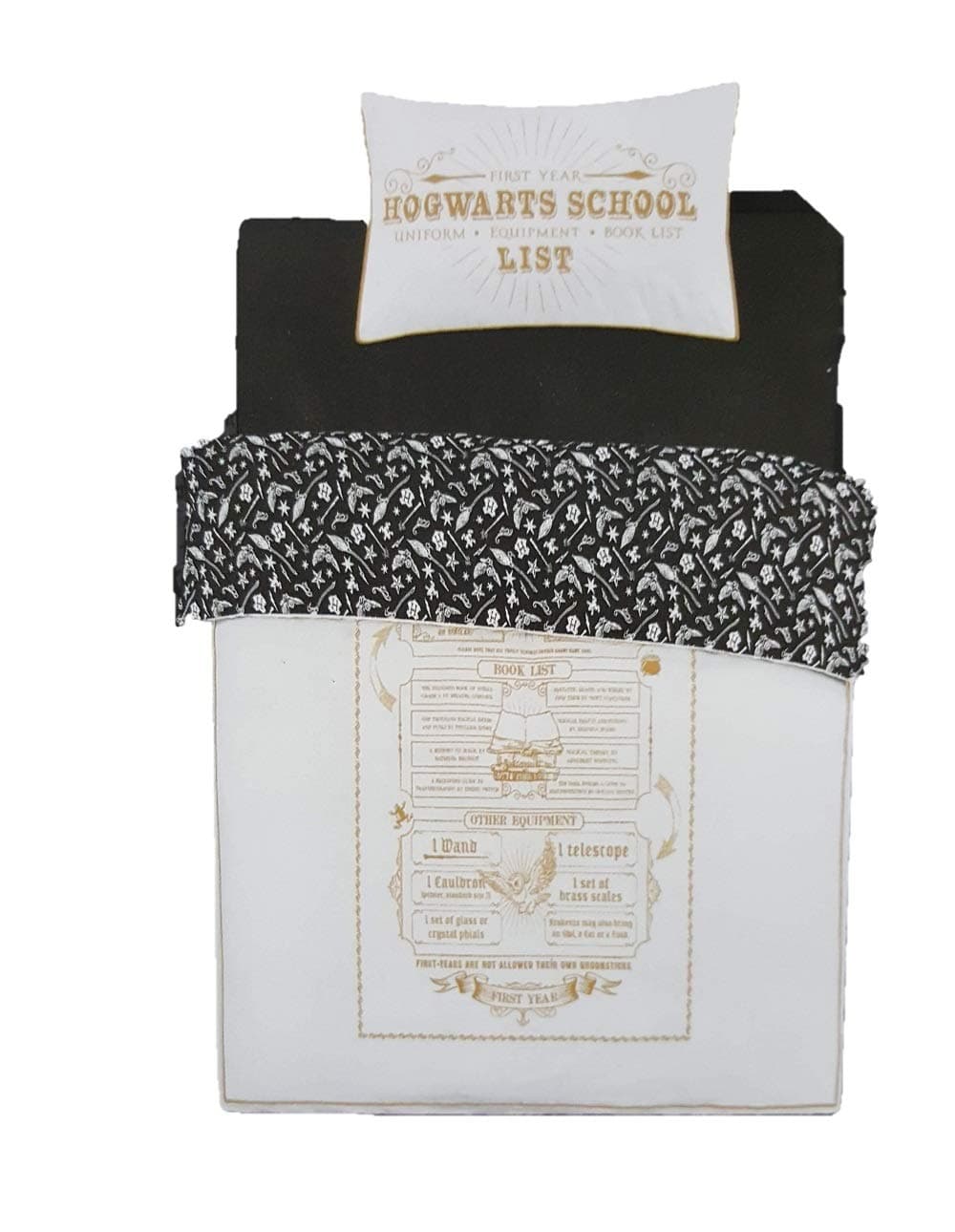 Primark Home New Official Harry Potter Wizarding World Reversible Single Duvet Cover Set 135cmx 200cm