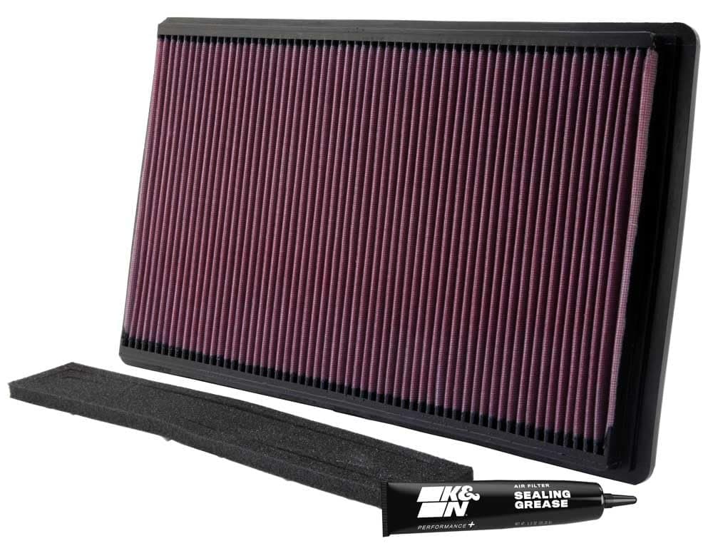 High-Flow Original Lifetime Engine Air Filter: Increase Power: Premium, Washable: Compatible with 1990-1996 Chevrolet/Pontiac: Corvette, ZR1, Firebird, 33-2035