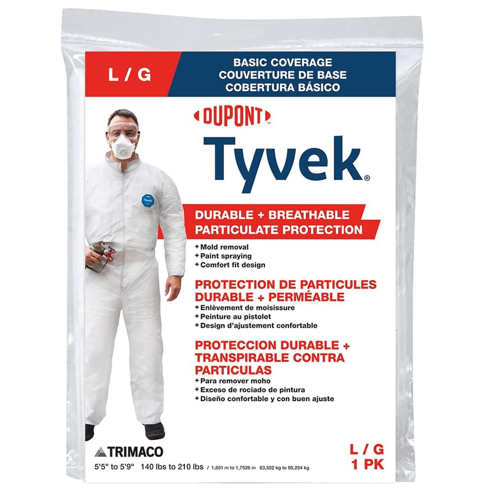 Trimaco Painter's Tyvek HD Heavy-Duty Coveralls