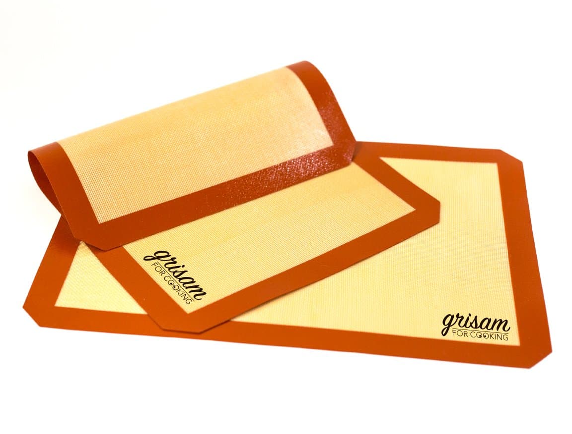 Silicone Baking Mat - NonStick Half Sheet - Professional Nonstick Mat - 11x16,5" - Grisam 2 Pack