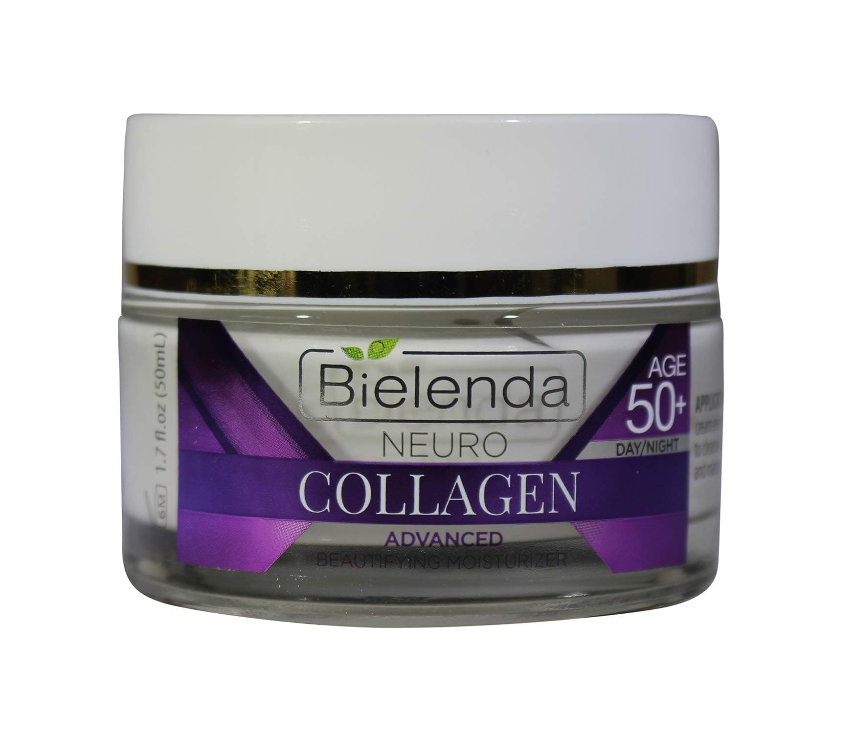 BIELENDA, NEURO COLLAGEN 3 PEPTIDE,VITAMIN C & E, AGE 5 0,ADVANCED BEAUTIFYING MOISTURIZER, DAY/NIGHT 1.7 FL OZ