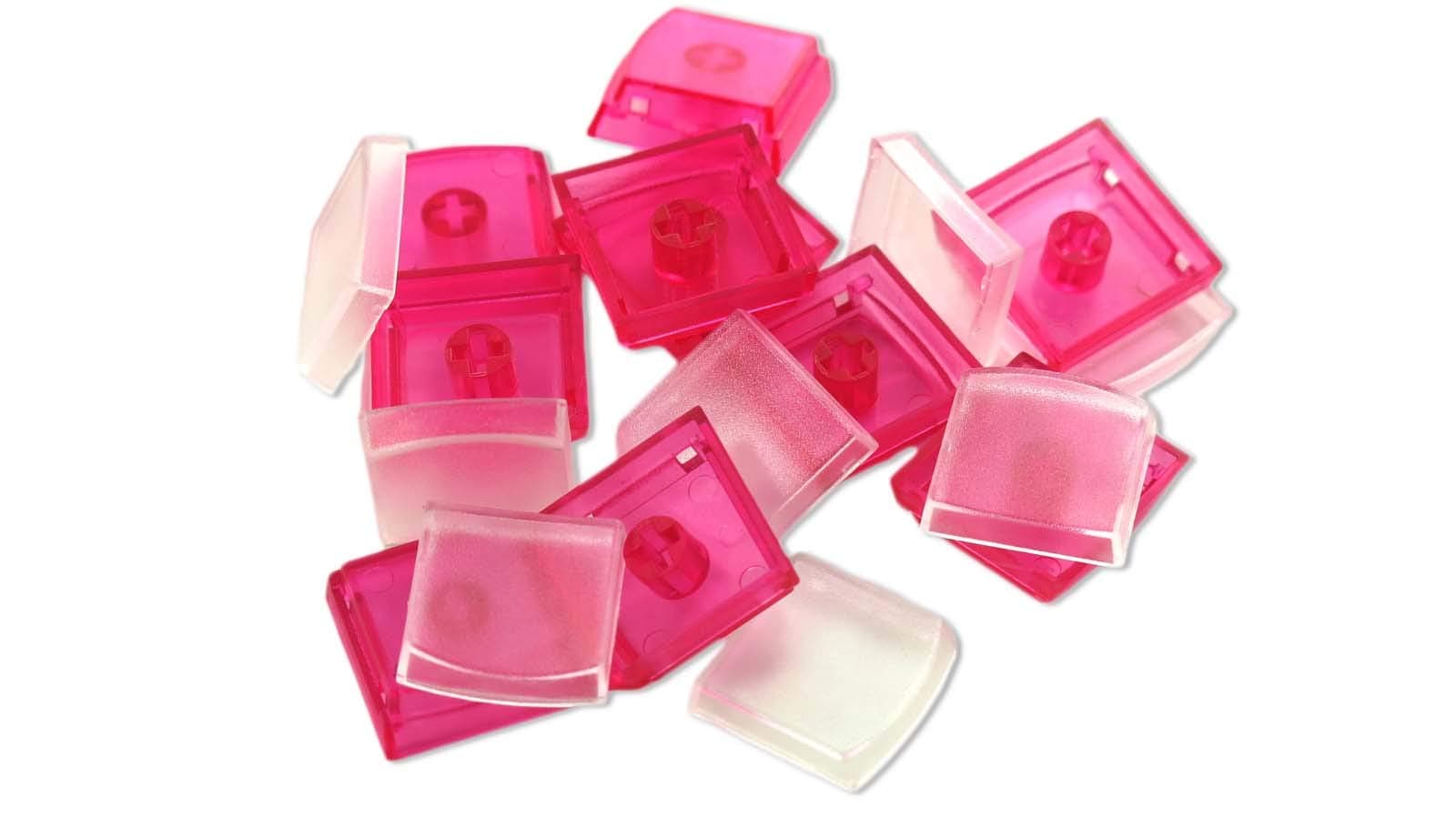 Keycap Cherry MX Compatible (1x1, Red,10 Pack)