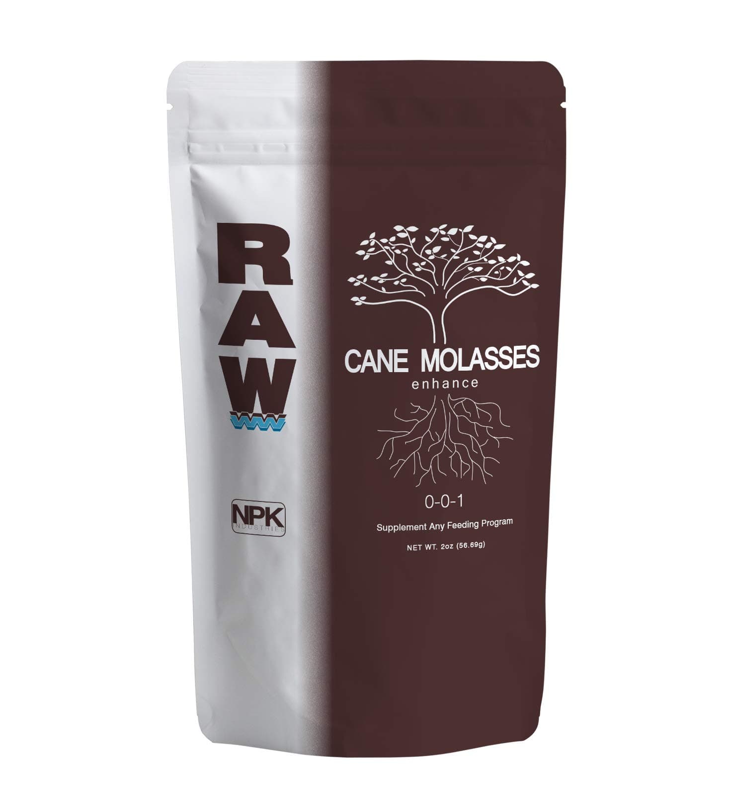 RAW - Cane Molasses, Plant Biostimulant to Increase Root Zone Activity, Feed Beneficial microorganisms, for Horticultural Purposes Indoor Outdoor use, 2 oz