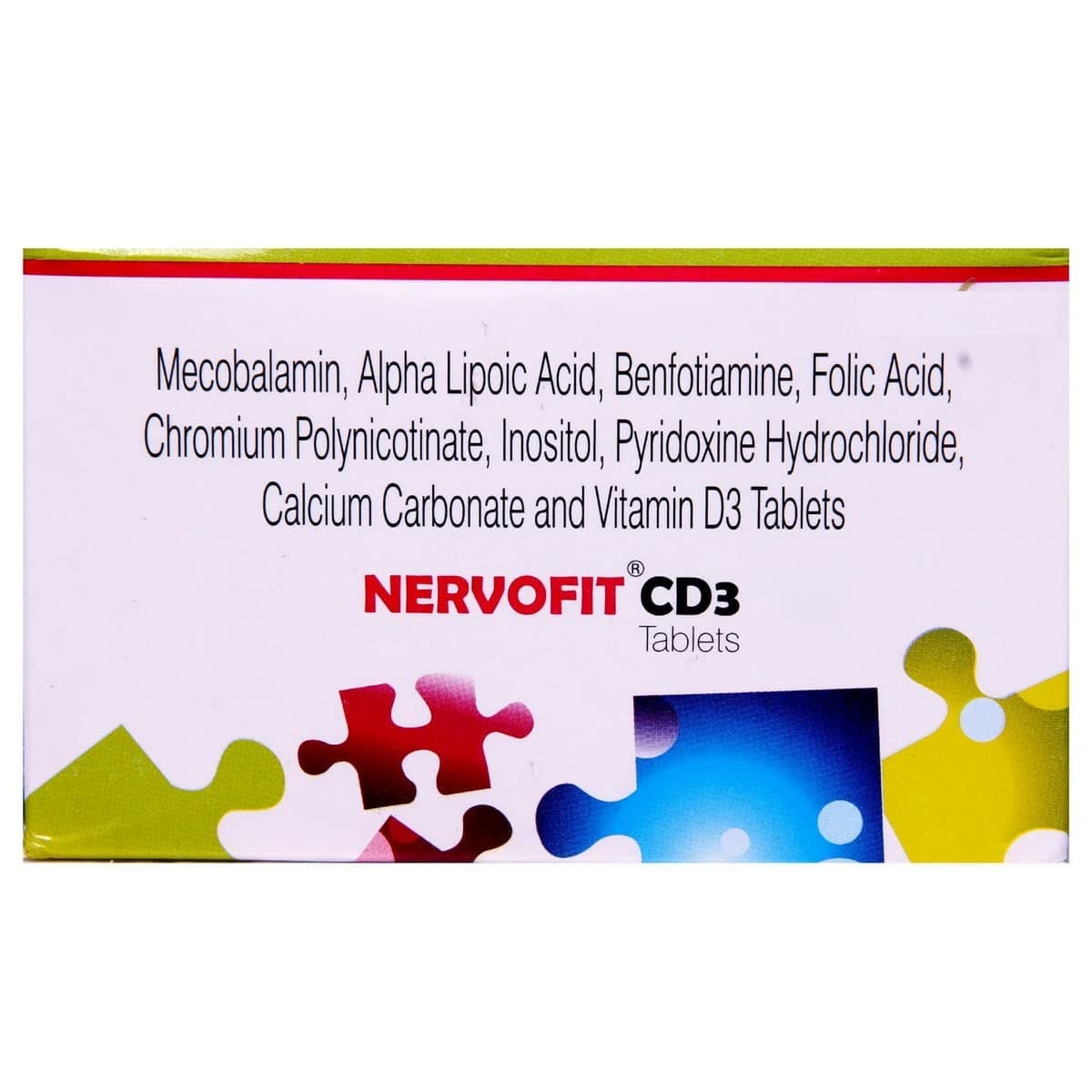 Nervofit CD3 - Strip of 10 Tablets