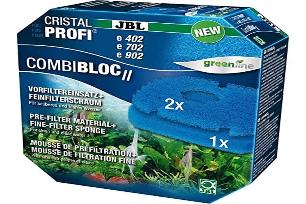 CombiBloc II CristalProfi e4/7/902, Set with pre-filter inserts and filter foam for filter CristalProfi e (02)