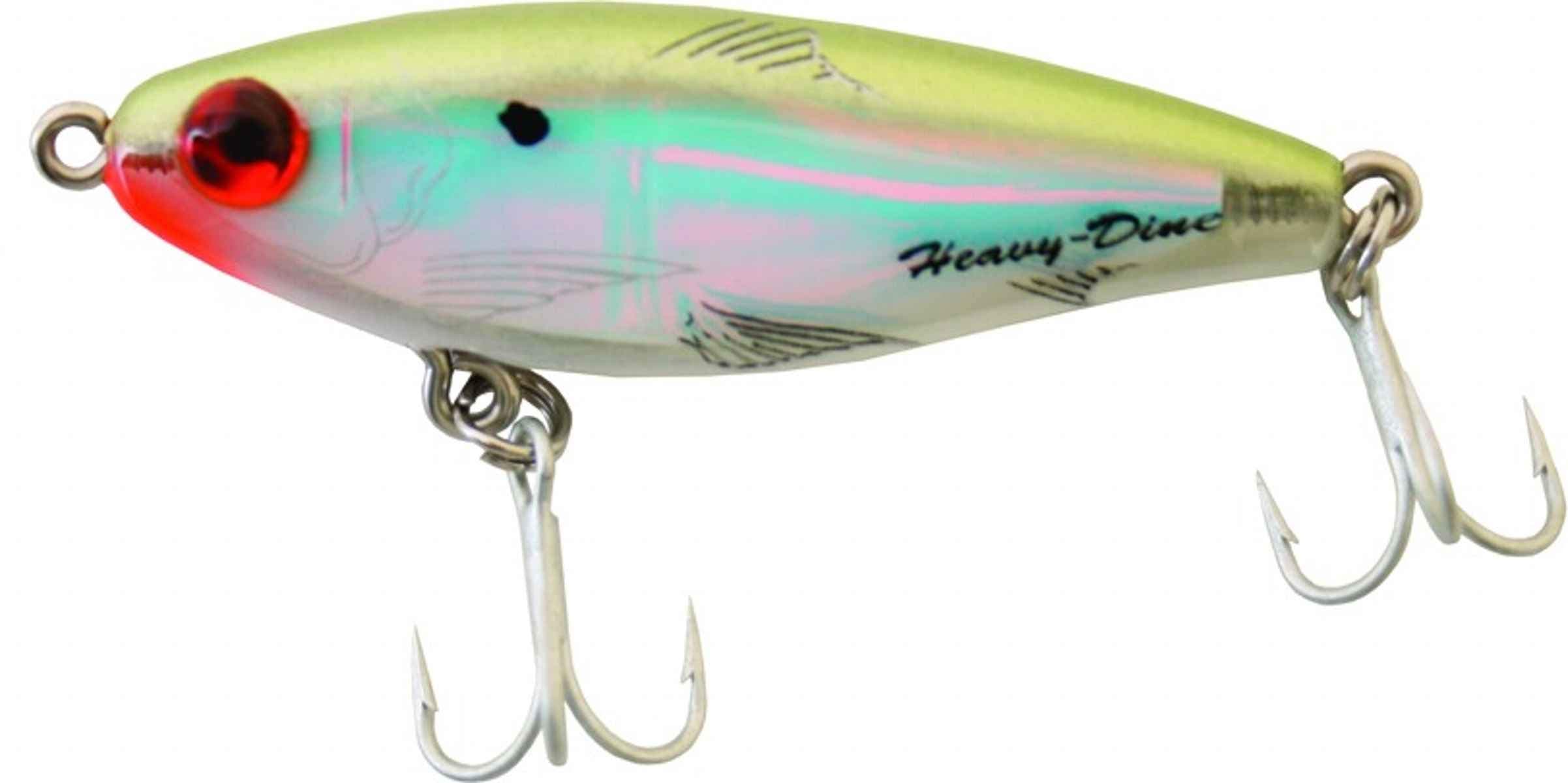 Mirrolure 18MR-49 Heavy Dine Suspending Twitchbait 2-5/8" BAYOU GREEN/WHITE/SIL 1 Pc