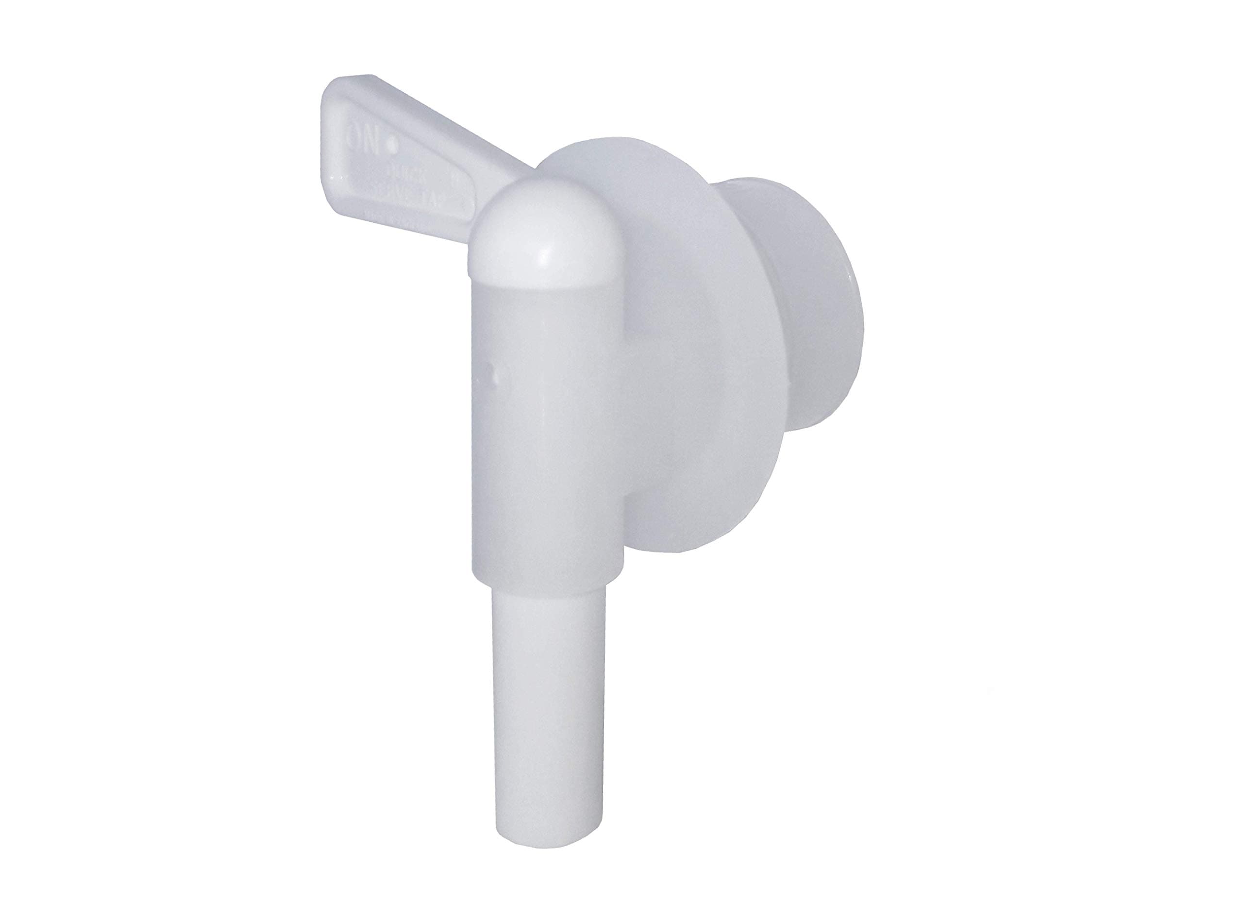 8mm Quick Serve plastic lever tap for cubitainers, jerrycans and bag-in-Box, screws into push-in 29mm hole (Pack of 5)