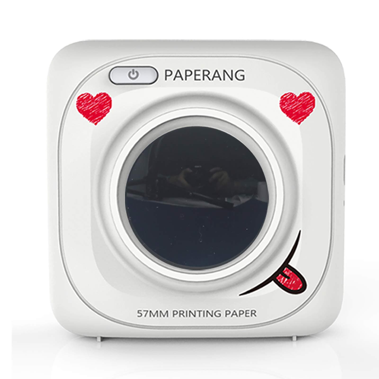 YOURAN Portable Mini Wireless Bluetooth 4.0 Printer Convenient Photo Printer Laber Maker For Android/ios [200dpi]