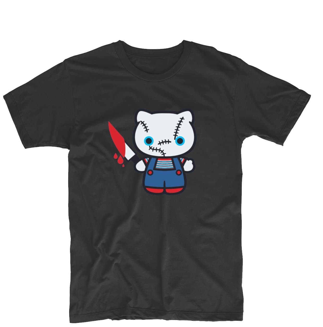 Hello Chucky Hello Kitty Chucky Doll Mens & Womens Funny T Shirt Cool Tee