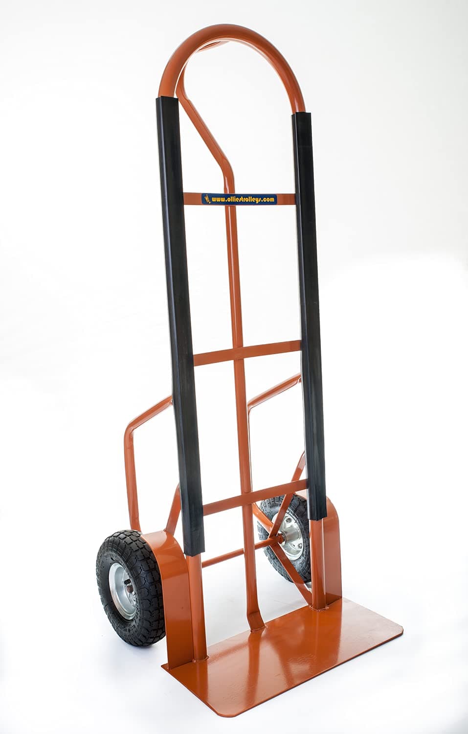 Ollies Trolleys OT1000W2 Heavy Duty 'P' Handled Contractors, Van Drivers, Tall Sack Truck